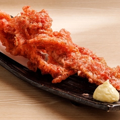 豚肉の紅ショウガ天