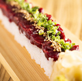 料理メニュー写真&nbsp;話題沸騰中！ロングユッケ寿司(50センチ）
