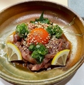 料理メニュー写真&nbsp;炙りユッケ