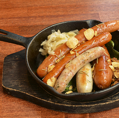 ソーセージ5種盛り / Assorted 5 sausages