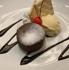 フォンダンショコラ～バニラアイス添え～