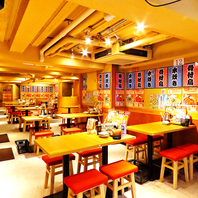 御徒町駅近◎　広々としたお席でお楽しみください♪