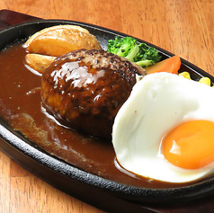気まぐれランチ★デミグラスソースハンバーグ
