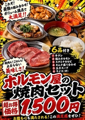 焼肉ホルモンセンターのコース写真