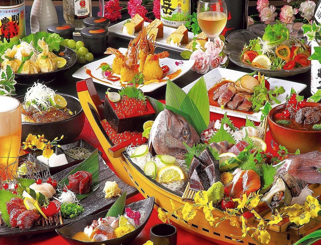 120分飲み放題付コース料理