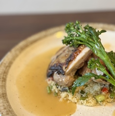 花と鳥のコース写真