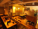 ゆったりスペースの店内