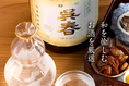 料理に合うお酒をコンセプトに選りすぐりの日本酒、焼酎をご用意しております。