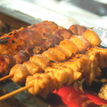 料理メニュー写真 国産鶏　串焼き