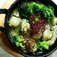 牡蠣のアヒージョ