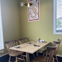 心安らぐ空間でお食事をお楽しみください♪