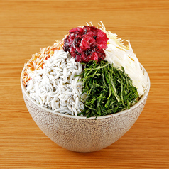 大葉梅しらすもんじゃ