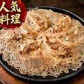 料理メニュー写真&nbsp;鉄板パリパリ羽根餃子