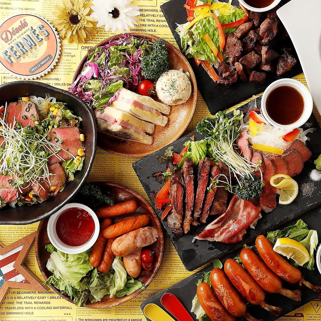 こだわりの料理をつまみながら飲み比べをお楽しみください♪