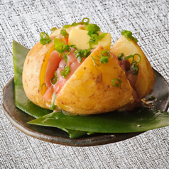 じゃがバタ塩辛ホイル焼き