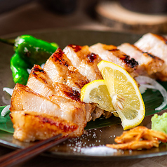 飛騨ポークの西京藁焼き