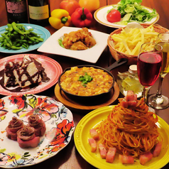 Cafe Dining CREAM & ヘルシー中華居酒屋 さんさん飯店のコース写真