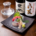 お造りなどの和食もあり！お酒と合うメニューを取り揃えております♪