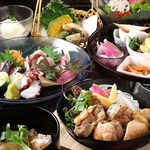 女子会も大歓迎★野菜と新鮮魚介を堪能できるコースで大満足間違いなし！デザートにバニラアイスも♪