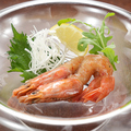 料理メニュー写真&nbsp;赤海老の紹興酒漬け(2尾 )