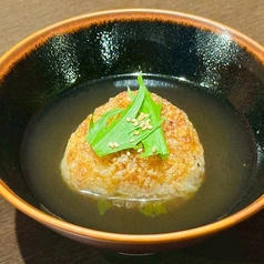 焼きおにぎり茶漬け