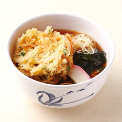 かき揚げそば　(温）