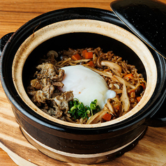 炭燻製茶美豚のすき焼き風