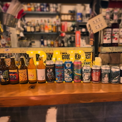 クラフトビール多数!