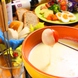 チーズフォンデュが人気☆3H飲放&パン食べ放題3,700円