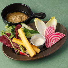 オーガニック野菜のバーニャカウダ
