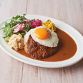 料理メニュー写真&nbsp;ハンバーグ・ロコモコ プレート