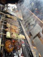 直接仕入れている天草牡蠣 炭火で焼き上げる焼き鳥☆