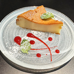 自家製チーズケーキ