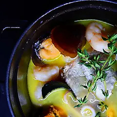 魚介だし沁みるアクアパッツァ