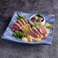 料理メニュー写真&nbsp;【当店名物】鶏刺し三種盛り合わせ