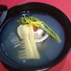 蛤吸い うす葛仕立て
