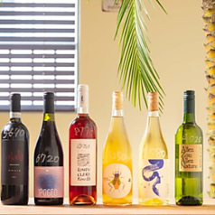 ワインはボトルのみです。