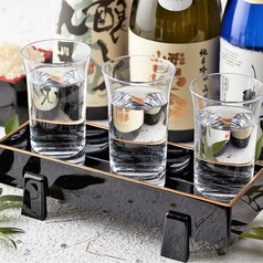日本酒3種飲み比べセット　おちょこ3種