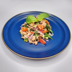 牛ひき肉の和え物