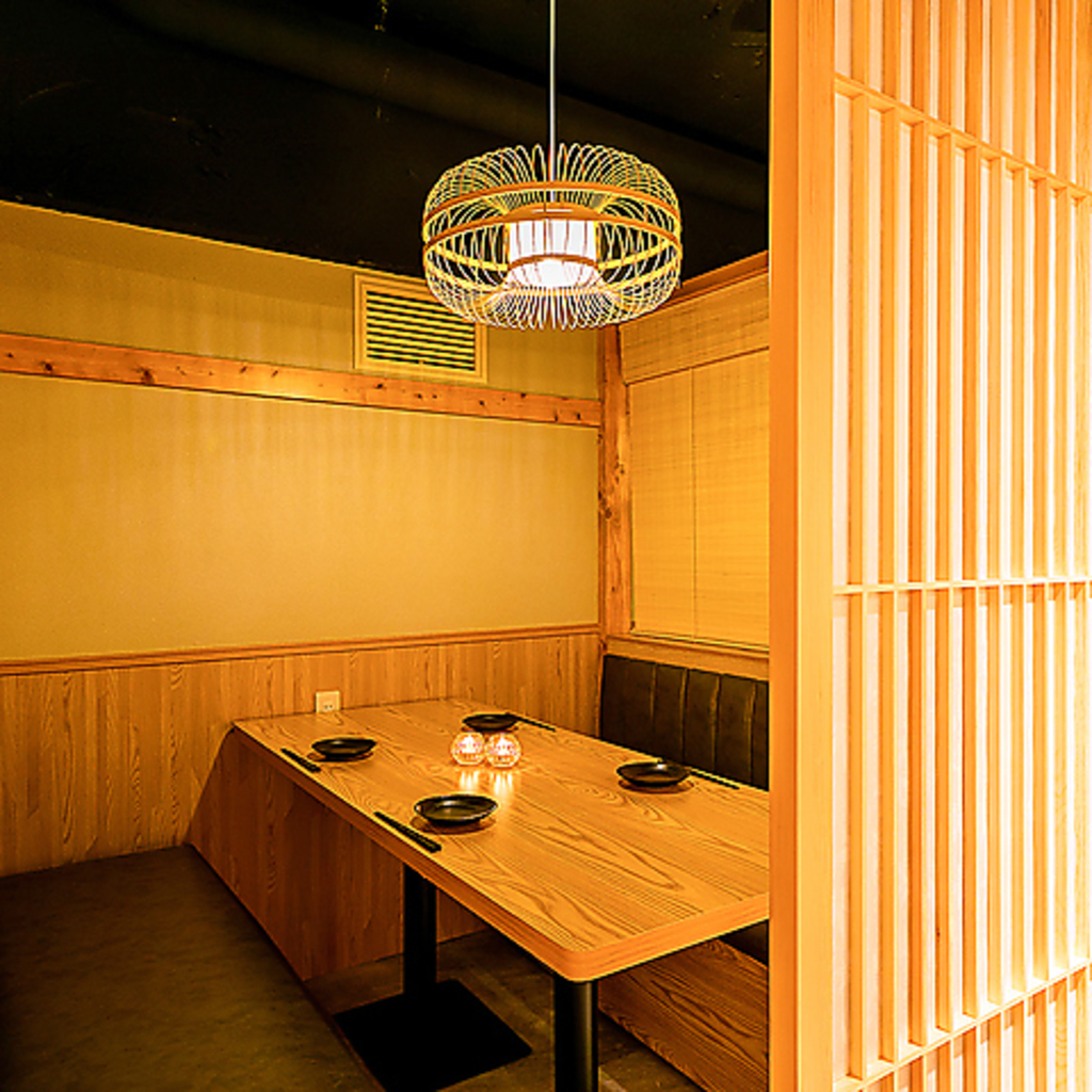 2名様～最大80名様まで利用可能な各種個室をご用意♪宴会貸切は最大80名まで可能!!!喫煙可能◎