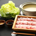 料理メニュー写真 悠味豚のレタスしゃぶしゃぶ (1人前)