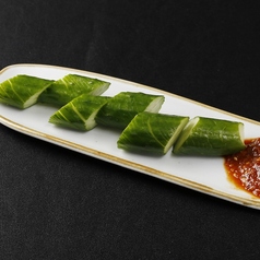 肉味噌冷やしキュウリ