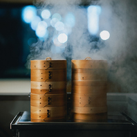 蒸し立ての蒸籠料理