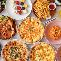 【学生限定】ピザバイキング2時間制ピザ・パスタ・スイーツ等約60種食べ放題【2273円税別】