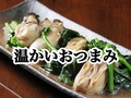 料理メニュー写真 広島産カキのバターソテー/ミックスキノコのバターソテー