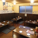 落ち着いた雰囲気の店内は各種宴会に最適！最大20名様まで貸切可能！お気軽にお問い合わせください☆