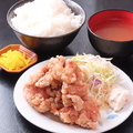 料理メニュー写真 唐揚げ鬼盛り定食