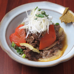 牛すじの煮込み