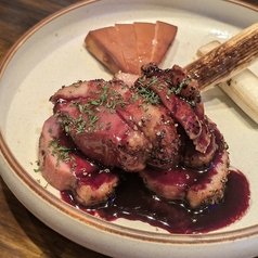 鴨肉の赤ワインソース仕立ての写真