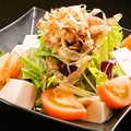 料理メニュー写真 豆腐の胡麻サラダ